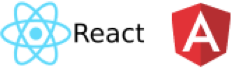 React Angular logo